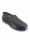Men's Leather Moccasins Black