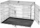 Dog Wire Crate with 2 Doors 76x45x51.5cm