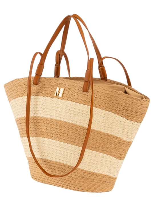 Modissimo Korbweide Strandtasche Beige