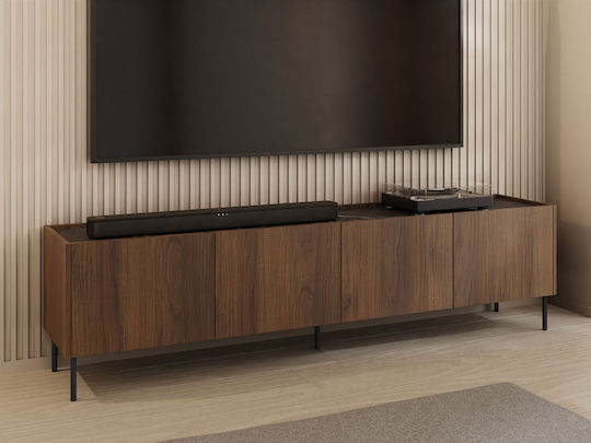 Tewos 4d Brown TV Stand 200x37x50cm