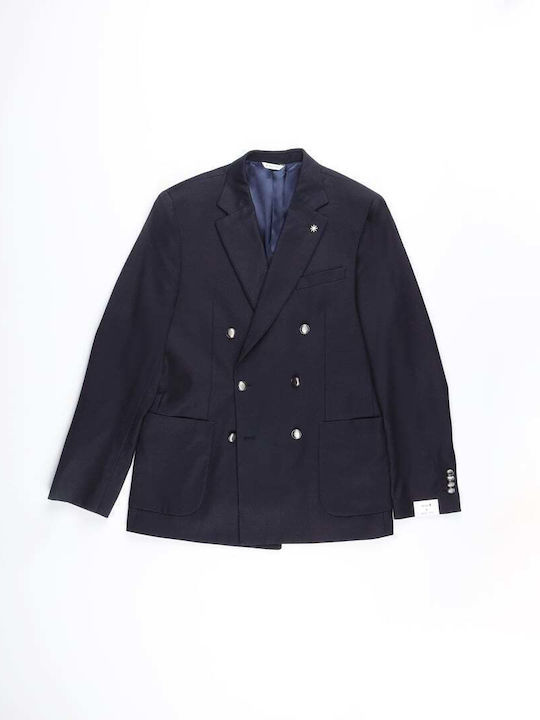 Men's Suit Jacket Regular Fit Blue