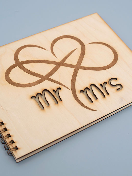 Hochzeitswunschbuch Unendliche Liebe Herr & Frau