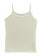 Mit Spaghetti-Träger White Damen T-Shirt