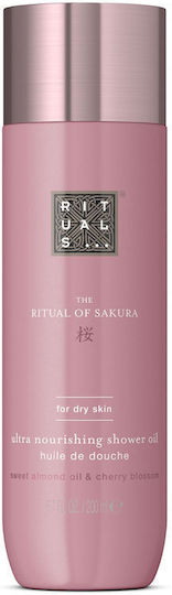 Rituals Ritual Sakura Масло за Душ с Бадем и Аромат на Череша 200ml