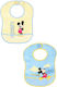 Superheroes Impermeabila Bavetă material textil cu autocolant Yellow-blue 2buc