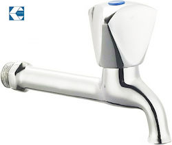 Langhals-Wasserhahn Inox Silber 150mm Galifas Galifas Langhals-Wasserhahn Inox Silber 150mm Galifas Galifas