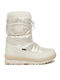 Kinderstiefel aus Lackleder Ecru