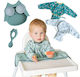 Tidy Tot Feeding Set made of Silicone with Non-Slip Base 4pcs