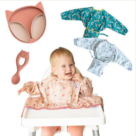 Tidy Tot Feeding Set made of Silicone with Non-Slip Base 4pcs