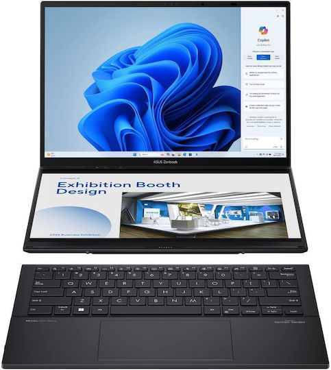 Asus ZenBook Duo 14 OLED UX8406CA-PZ009W 14" Touchscreen 120Hz (Ultra 9-285H/32GB/2TB SSD/W11 Home) (US Keyboard)