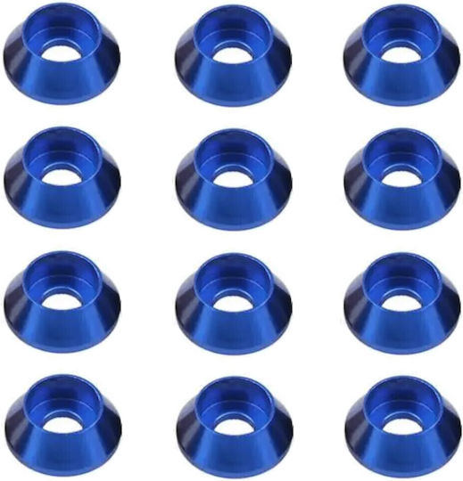 Decorative Washer Allen Bolt Dark Blue M6