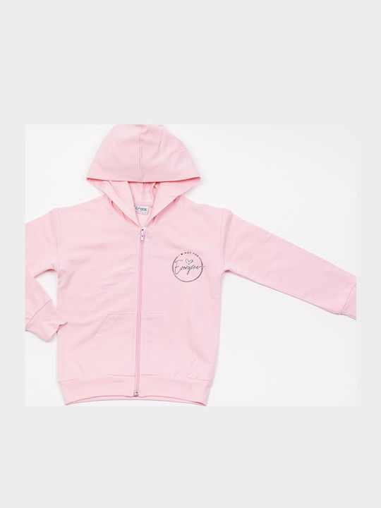 Trax Cardigan Pentru Copii Roz