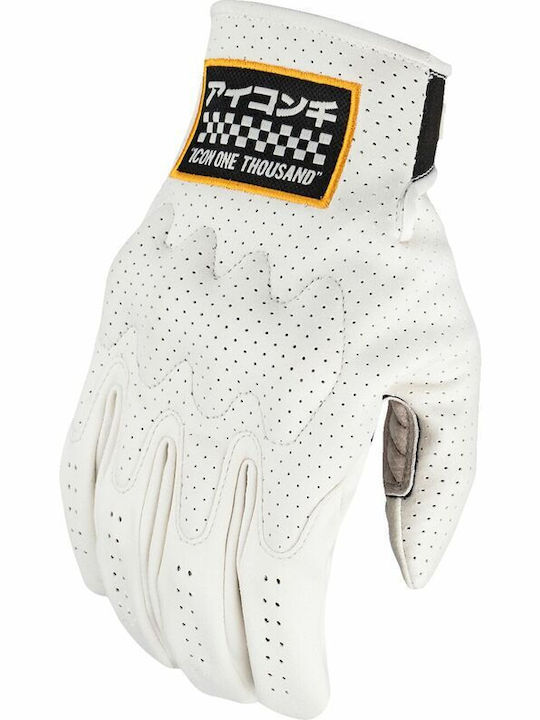 Icon Airform Herren Motorradhandschuhe Wei 33014812 | Skroutz Germany