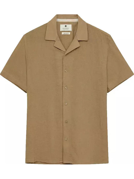 Short-sleeved Cotton Shirt Incense