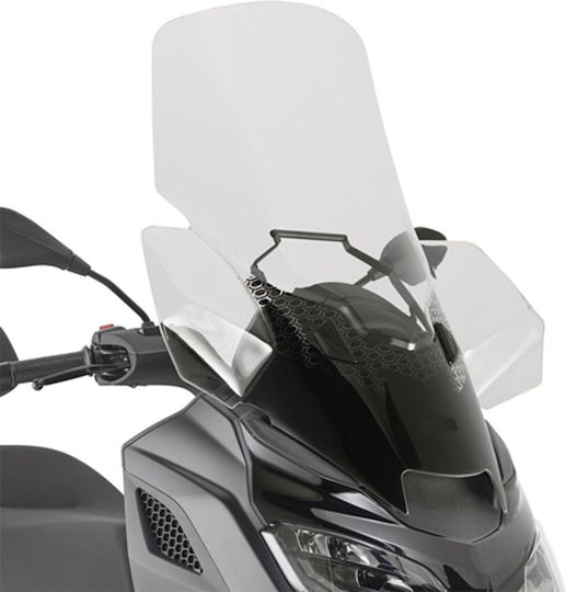 Kappa Moto Прозрачна козирка Мотоциклет за Piaggio MP3 KD5622ST