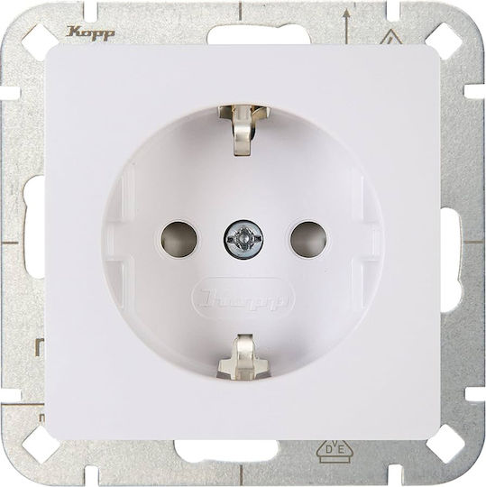 Kopp Power Socket White 1pcs