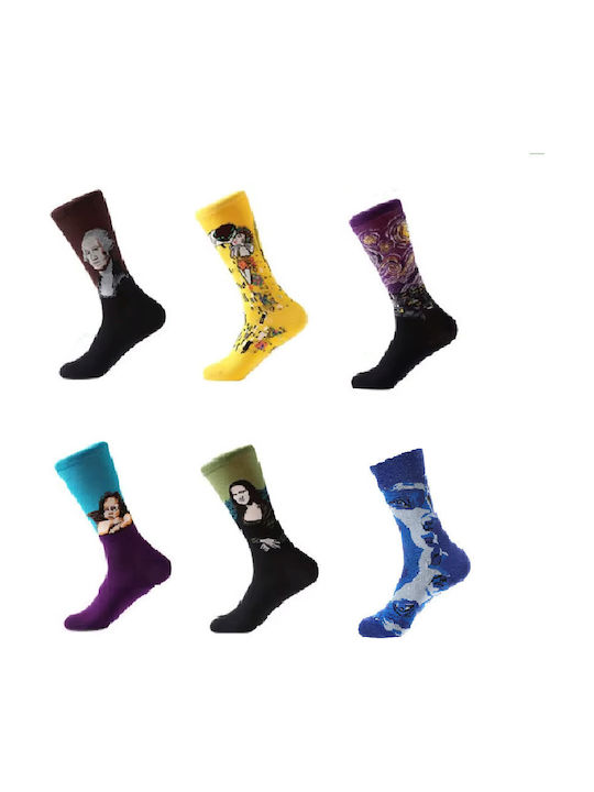 Famous Paintings Socken Mehrfarbig 6Pack