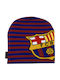 Fc Barcelona Kids Beanie Knitted Blue