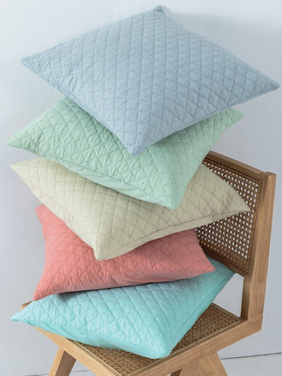 Palamaiki Μαξιλαροθήκη Jenn/2 Aqua 48x48εκ. Palamaiki Μαξιλαροθήκη Jenn/2 Aqua 48x48εκ.