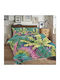 Matex Set Huse Pentru Pilote 100% Bumbac 220x200cm Superdublu Cu 2 Fețe De Pernă Multicolore