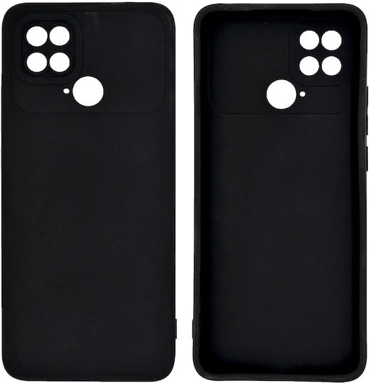 Ancus Back Cover Silicon / Plastic Negru (Poco C40)