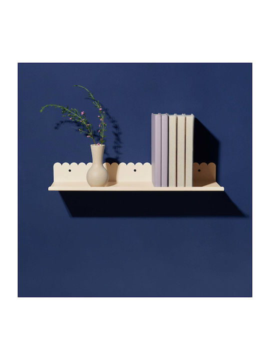 Ράφι Τοίχου Vibes Ivory 50x16x6εκ.