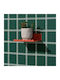 Ράφι Τοίχου Burnt Red 20x16x6εκ.