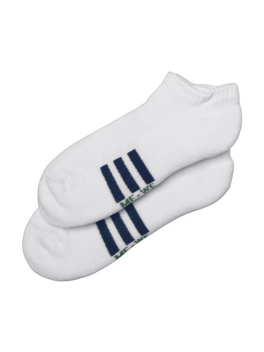 ME-WE Γυναικείες Κάλτσες με Σχέδια Navy 2Pack