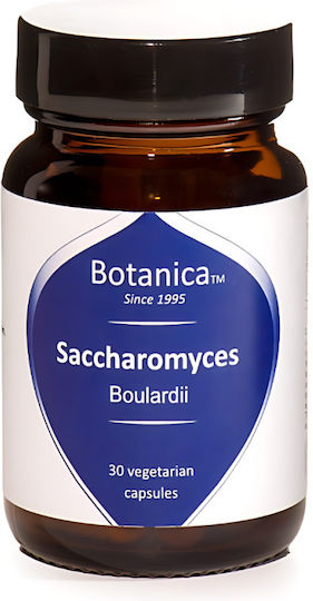 Botanica Saccharomyces with Probiotics and Prebiotics 150mg 30 veg. caps