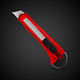 Knife Standard Retractable Cutter Plastic Handle
