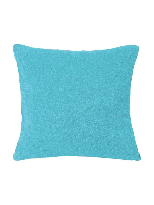 Matex Decorative Pillow Case Fleece Blue 40x40cm