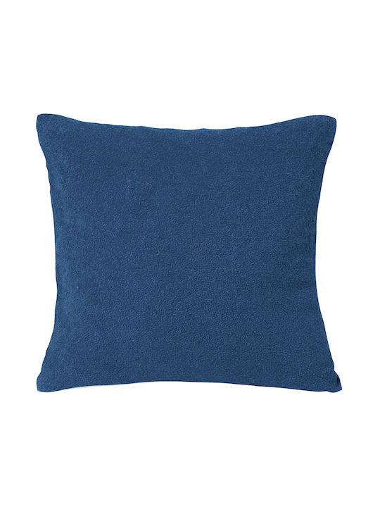 Matex Διακοσμητική Μαξιλαροθήκη Fleece Μπλε 40x...