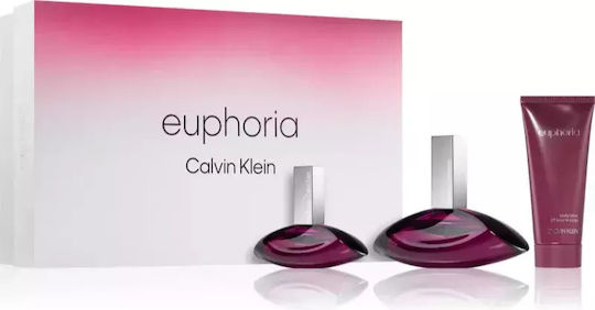 Calvin Klein Euphoria Women's Set with Body Lotion 3pcs