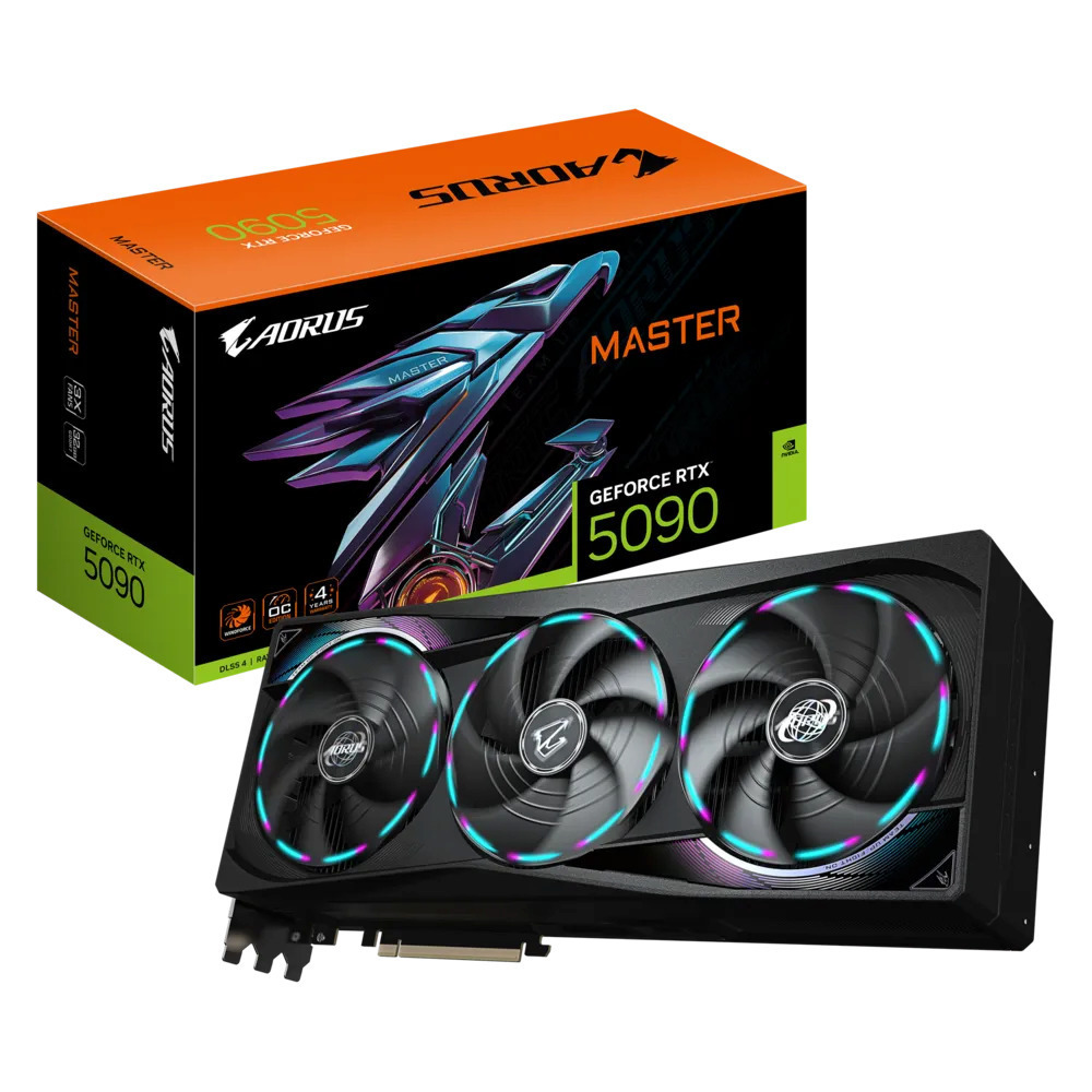 Gigabyte GeForce RTX 5090 32GB GDDR7 Aorus Master Κάρτα Γραφικών