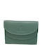Leather Women's Wallet Classic Turquoise