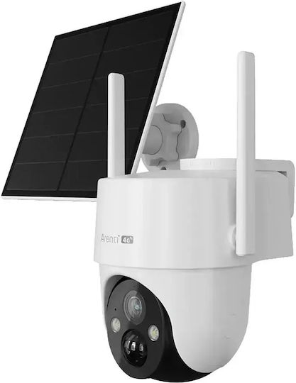 Arenti GO3G+SP2 IP Κάμερα Παρακολούθησης 4G Full HD+ 4MP Αδιάβροχη Μπαταρίας με Αμφίδρομη Επικοινωνία