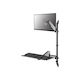 Neomounts WL90-325BL1 Βάση Γραφείου Οθόνης έως 32" με Βραχίονα