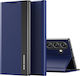 Hurtel Sleep Book Kunststoff Blau Galaxy S25 Edge