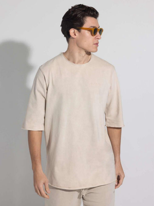 Vinyl Art Clothing T-shirt Beige