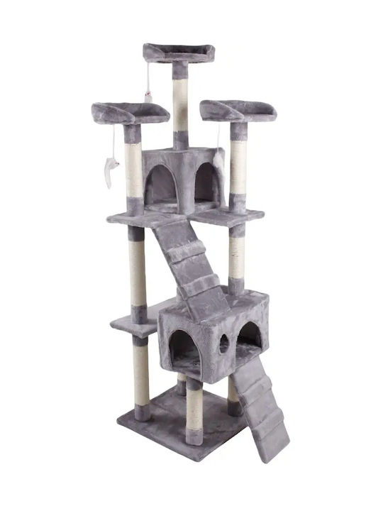 Denik Pets Katzenbäume Gray 60x50x185cm