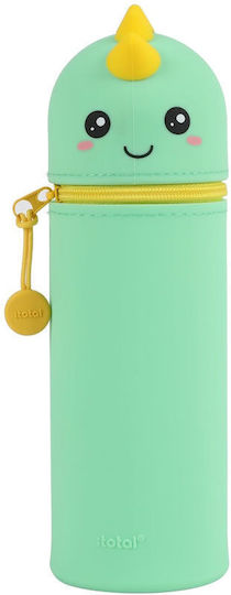 I-Total Pencil Case Silicone Barrel Green