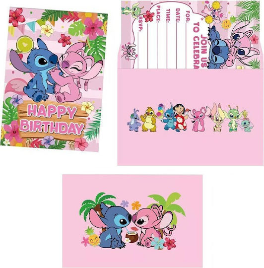 Join Us Invitation for Children's Party Envelopes 12pcs
