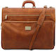 Tuscany Leather Сак Вояж Бежов от Кожа