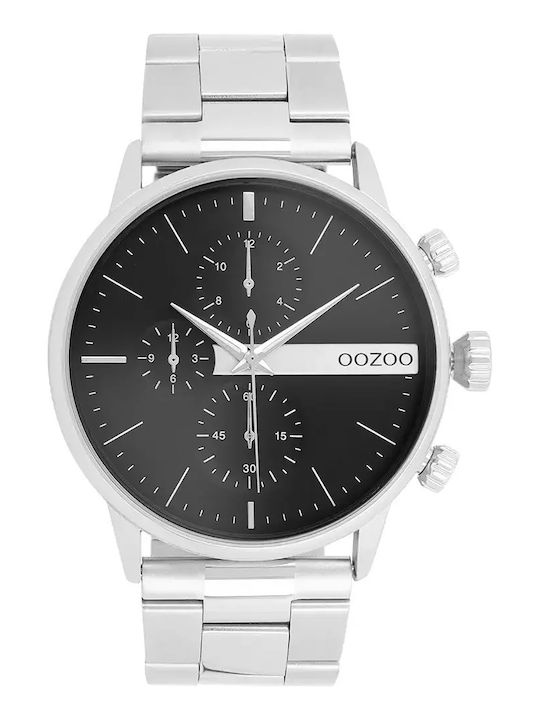 Oozoo Timepieces Ρολόι Μπαταρίας με Μεταλλικό Μπρασελέ Oozoo Timepieces Ρολόι Μπαταρίας με Μεταλλικό Μπρασελέ