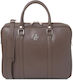 Tuscany Leather Сак Вояж Кафяв от Кожа Д26.5xШ6.5xВ26.5см.