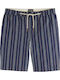 Fave Ανδρική Βερμούδα Navy Stripe
