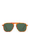 Smooder Unisex Sonnenbrille mit Braun Schildkröte Kunststoff Gestell KAS08