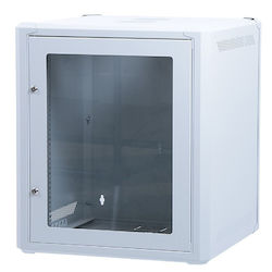 Masterlan 12U-64-AA1-G-XSZ Wandmontierter Rack-Schrank 12U