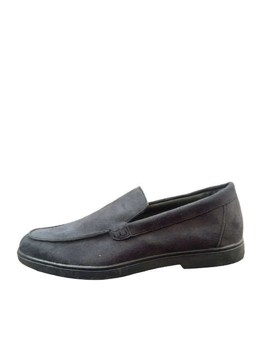 L.S.J SHOES Herren Mokassins Blau
