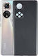 Umschlag Rückseite Silikon Schwarz (Huawei Nova 9 / Honor 50 5G / Ehre 50 Pro)